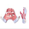 Stealth Football Receiver Gloves White - Battle College Lineman Football Receiver Gloves Be a Villain Not a Joker Adult Men Youth Boys Small to XXL Sizes view 3