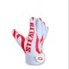 Stealth Football Receiver Gloves White - Battle College Lineman Football Receiver Gloves Be a Villain Not a Joker Adult Men Youth Boys Small to XXL Sizes view 4