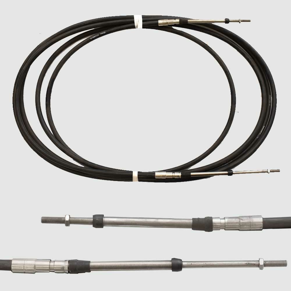Uflex Boat Bulkhead Control Cable C64X17 | 4300 / 43BC Series 17 FT