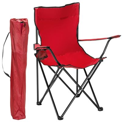 Amebee Compact Camping Chair Foldable Chair Portable Lawn Chair Patio Chair Multi Purpose Outdoor Chair Drink Holder Armrest Portable Travel Camping for Fishing Picnic BBQ Beach Compact Chair