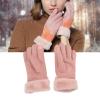 Heated Gloves Gloves Women Heated Gloves Touc Heated Gloves USB Heating Gloves Hand War Touch Sesign Temperature for Women Skiing Walking Riding view 2