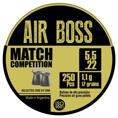 Apolo Air Boss Match Competition 5.49/5.52mm .22 Caliber