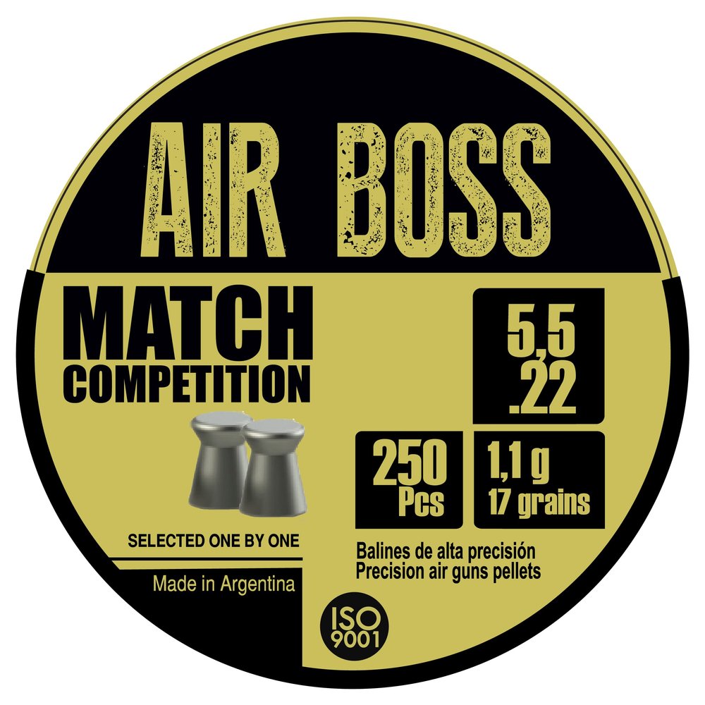 Apolo Air Boss Match Competition 5.49/5.52mm .22 Caliber