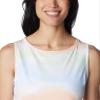 Columbia Women's Chill River Printed Dress, White Undercurrent, Medium view 4