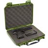 Evergreen 85 ProFoam Protective Hard Case - USA Made/Mil Spec / IP67 Waterproof/for Handguns with Custom Mods, Revolvers, Sights, Magazines (Green ProFoam)