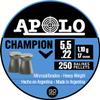 Apolo Champion Airgun Pellets, 5.5mm.22 Caliber, E19501 Silver view 1