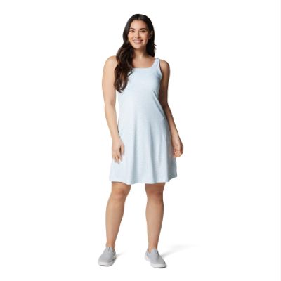 Columbia Women's Freezer III Dress, ICY Morn Fragacea, 2X