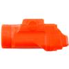 American Safety Props - Non-Functional Solid Polymer Holster Molding Firearm Light Prop - Blaze Orange - U.S.A. Made - Compatible with TLR-7 Sub - Glock 43x MOS/48 MOS view 1