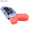 American Safety Props - Non-Functional Solid Polymer Holster Molding Firearm Light Prop - Blaze Orange - U.S.A. Made - Compatible with TLR-7 Sub - Glock 43x MOS/48 MOS view 4