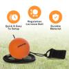 ACELETIQS Lacrosse Ball Lacrosse Rebounder, Pair with all Lacrosse Sticks, Lacross Ball Perfect Lacrosse Trainer and gift for All Ages, La Crosse Ball view 4