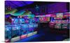 ARTCANVAS Colorful Arcade Pinball Machine Game Club Canvas Art Print Stretched Framed Painting Picture Poster Giclee Wall Decor - 40" x 26" (0.75" Deep) view 1