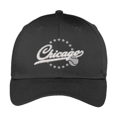 Chicago Baseball Vintage Fan Hat (Black Hat)