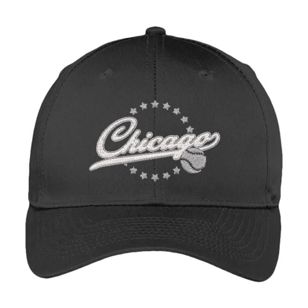 Chicago Baseball Vintage Fan Hat (Black Hat)