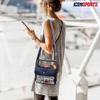 Icon Sports Clear Stadium Bag | Official licensed U.S. Soccer Stadium Approved Clear Crossbody Bag with Zipper and Side Pocket | Crossbag view 2