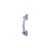 14G Belly Button Ring Spike Belly Button Rings Surgical Steel Belly Rings for Women Navel Rings Piercing Jewelry view 1