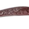Double S Apache Breastcollar | Color Dark Oil | Perfect Companion for Trail Rides | Fully Hand-Tooled Leather | Stainless Steel Hardware | Easy On-and-Off | Adjustable Size view 4
