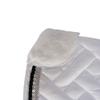 Schneiders Satin Dressage Pad with Bling | Color Black Upscale Dressage Pad | Basketweave Print | Comfortable Fit | Relief for Wither | Bling Accents view 3