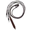 Schneiders Double S Silver Plated Hex Ferrule Romel Reins for Horses 245 oz | Color Chocolate | Enhancing Horse Control | Exceptional Balance | Artisan-Crafted Aesthetic view 1