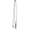 Schneiders Double S Silver Plated Hex Ferrule Romel Reins for Horses 245 oz | Color Chocolate | Enhancing Horse Control | Exceptional Balance | Artisan-Crafted Aesthetic view 2