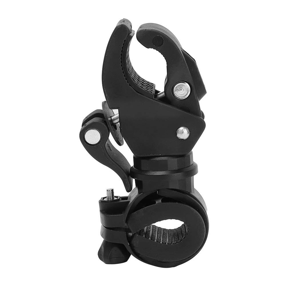 Restokki Flashlight Mount Holder, Multifunction Universal Clamp Bike Flashlight Bike Clip Mounting Bracket, Bike Clip Clamp for Flashlight, Cycling, Riding