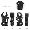 Restokki Flashlight Mount Holder, Multifunction Universal Clamp Bike Flashlight Bike Clip Mounting Bracket, Bike Clip Clamp for Flashlight, Cycling, Riding view 2