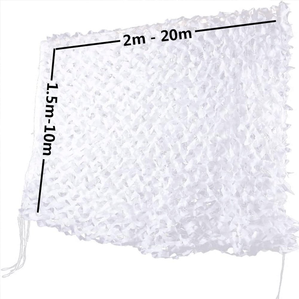 XIGOUZIQU Hunting Netting Tree Camouflage Netting Camo Net 6.5x10ft Camo Net for Hunting Shooting Camping Military Decoration Sunscreen Nets (Size : 5x6m/16.4x19.7ft)
