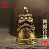 Brass luck mascot pendant Copper exorcism Amulet keychain Small ornaments   view 2