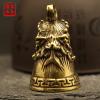 Brass luck mascot pendant Copper exorcism Amulet keychain Small ornaments   view 4