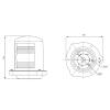 Walfront Navigation Light Marine Stern Lamp 225 Degree Mast Light for Transom Stern Anchor Deck Courtesy Lights 12m Boat 24V view 2