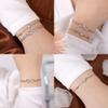 Silver Bracelet for Women,Mothers Day Gifts 925 Sterling Silver Tennis Link Bracelet Cubic Zirconia Classic Bracelet Dainty Silver Bracelets for Women Mom Grandma Sisters (GSZH-008) view 4