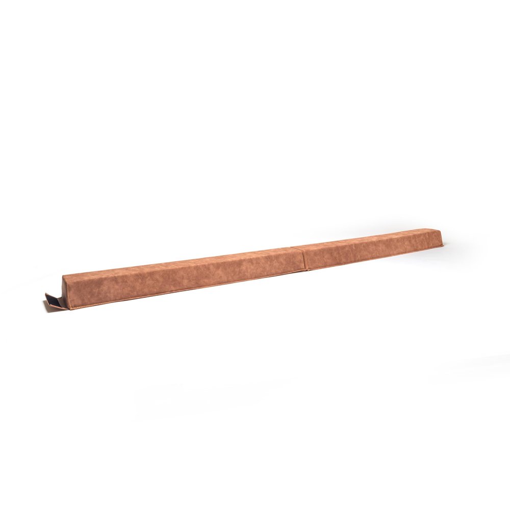 We Sell Mats 6 Foot PRO Balance Beam Vinyl Surface Folding Beam Durable Gymnastics Beam - Faux Leather