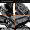 P320 IWB Kydex Holster with Claw & Optic Cut Fit Sig P320 M17/ M18 / Full Size/Compact/X Carry, Inside Waistband Appendix Carry Holster, Adj. Cant & Retention, Right Hand view 3