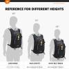 SKYSPER Small Hiking Backpack - 15L Travel Daypack Lightweight Bag Water Resistant Hiking Backpacks for Women Men view 2