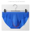 Bestgift Men's solid color panties thin section ice silk panties comfortable triangle panties Sky blue M view 4
