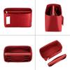 Purse Organizer Insert For Handbags, Purse Organizer With Zipper, Neverfull Organizer, Bag Organizer For Speedy Neverfull ONTHEGO Tote, Handbag and More (Silky Red, small) view 3