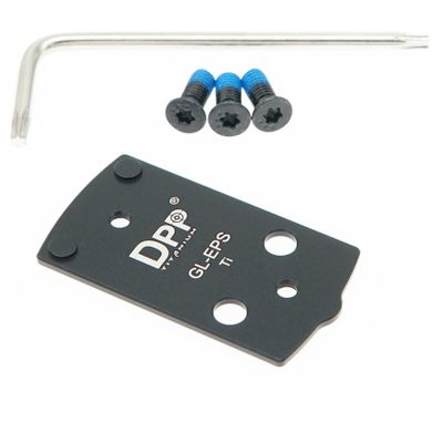 DPP Titanium Adapter Plate for Glock 43X/48 MOS Hellcat OSP Holosun EPS - GL-EPST