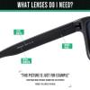 Well-aimed Replacement Lenses Compatible with Bolle Parole Sunglasses - Black Polarized view 4