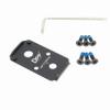 DPP Titanium Mount/Adapter Plate Compatible with Smith & Wesson MP 2.0 Optics Ready/CORE Holosun 407C/507C/508T Trijicon RMR/SRO - MP-CORE02-TI view 1