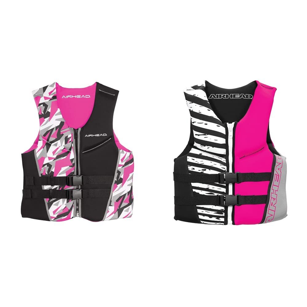 Airhead Women's Camo Cool Neolite Flex Kwik-Dry Life Jacket + Airhead Wicked Kwik-Dry NeoLite Flex Lift Jacket | USCG Approved