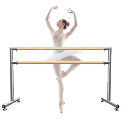 Ballet Barre Portable Ballet Barre for Adults and Children, Solid Wood Handle and Steel Frame, Can Bear A Weight of 500kg (Color : A2, Size : 2M/6.6FT)