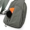 ODODOS Daily Sling Bag with Adjustable Straps Crossbody Chest Bag Lightweight Small Backpack for Casual Outdoor Traveling Hiking, Olive Charcoal view 4