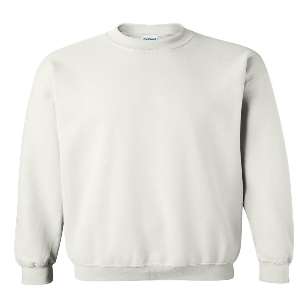 Closetster Unisex Heavy Blend Crewneck Sweatshirt, White, 5X-Large - 18000