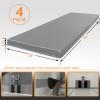 PROGOAL 4 Pack Wall Protection Pads 2" Thick Foam Wall PaddingGym Basketball-Court ProtectorsDurable Waterproof Wall Padding for Babyroom Garage (60" L x 20" W,Light Grey) view 2
