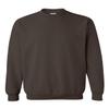 Unisex Heavy Blend Crewneck Sweatshirt, Dark Chocolate, 4X-Large - 18000 view 1