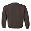 Unisex Heavy Blend Crewneck Sweatshirt, Dark Chocolate, 4X-Large - 18000 view 3