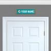 Rico Industries NFL Football Miami Dolphins Primary Personalized Metal Street Sign 4" x 15" Home Dcor - Bedroom - Office - Man Cave view 4