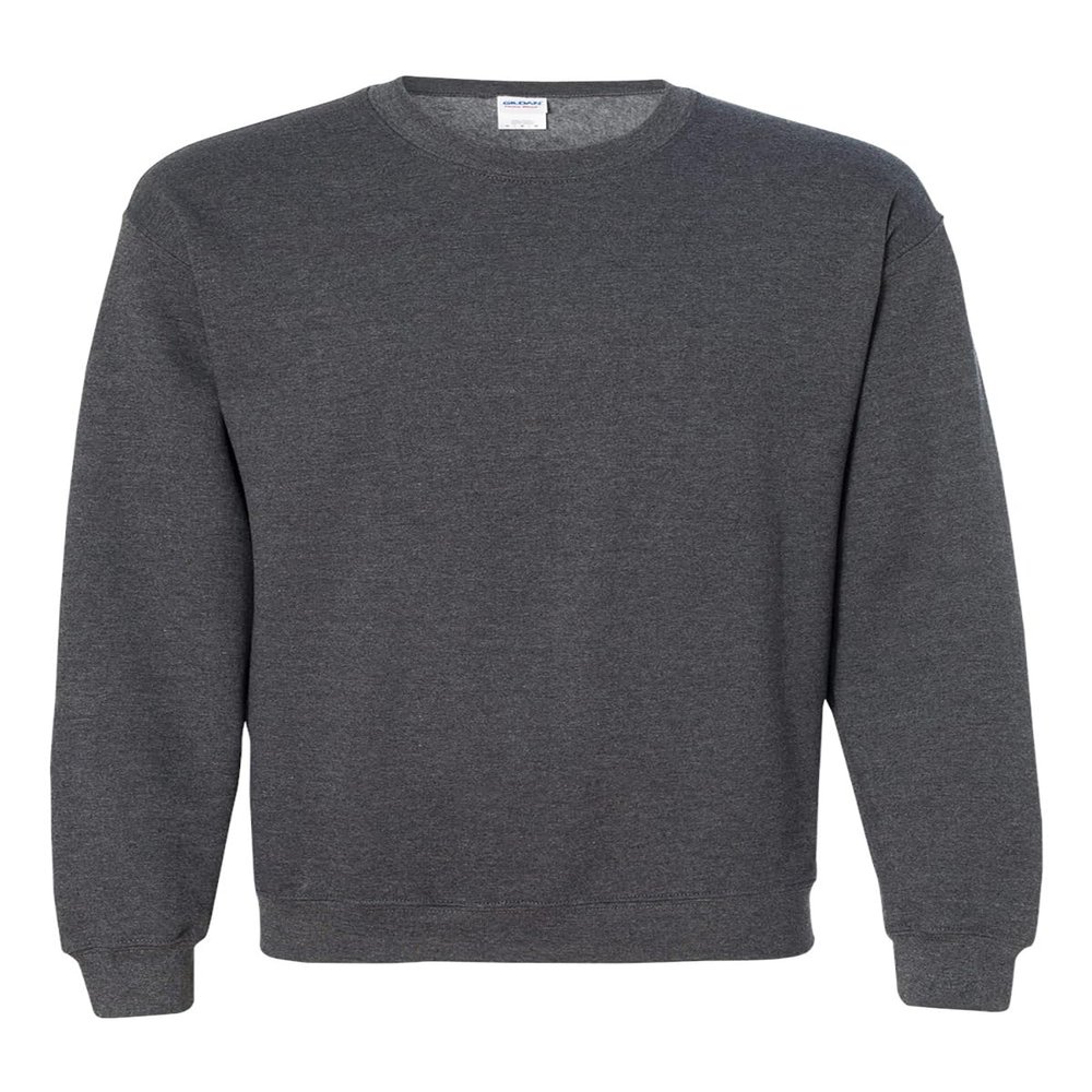 Closetster Unisex Heavy Blend Crewneck Sweatshirt, Dark Heather, Large - 18000