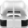 ERGOSEAT Two Tone Low Back Folding Boat Seat,White/Black view 4