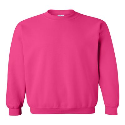 Closetster Unisex Heavy Blend Crewneck Sweatshirt, Heliconia, Medium - 18000