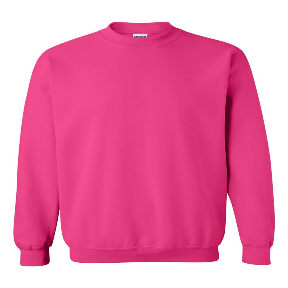 Closetster Unisex Heavy Blend Crewneck Sweatshirt, Heliconia, Medium - 18000